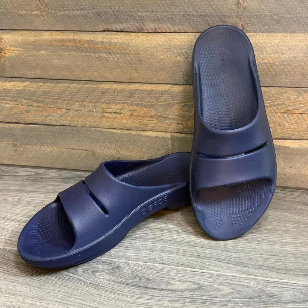Oofos OOahh Sandal Unisex Size Men 13 Women 15 Flex Slide Comfort Recovery